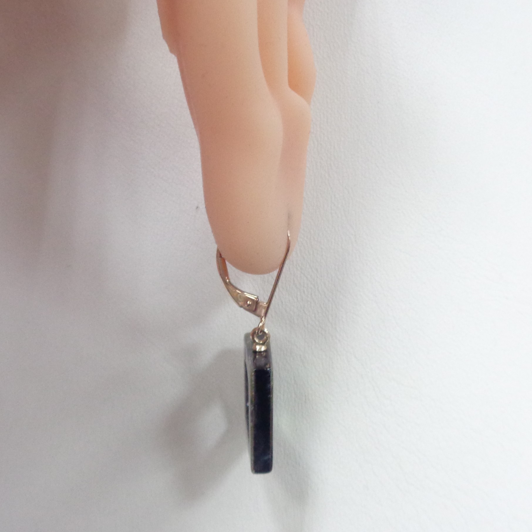 Серьги из золота с гелиотисами